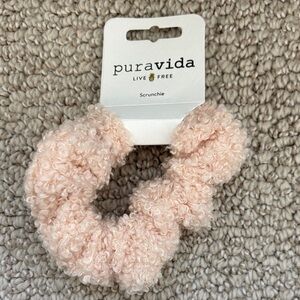 Pura Vida Blush Pink Scrunchie